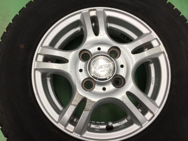 weds(ウェッズ) JOKER(ジョーカー) MAXIM (4HOLE) シルバー + DUNLOP(ダンロップ) WINTERMAXX SV01 ☆バランス調整済み☆