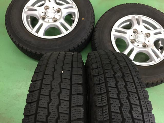 weds(ウェッズ) JOKER(ジョーカー) MAXIM (4HOLE) シルバー + DUNLOP(ダンロップ) WINTERMAXX SV01 ☆バランス調整済み☆
