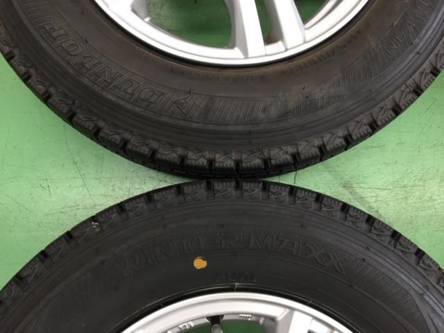 weds(ウェッズ) JOKER(ジョーカー) MAXIM (4HOLE) シルバー + DUNLOP(ダンロップ) WINTERMAXX SV01 ☆バランス調整済み☆