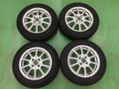 【BRIDGESTONE】  ECO FORME スポークホイール + 【DUNLOP】  WINTERMAXX WM02