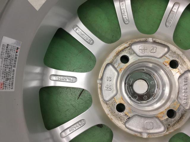 【BRIDGESTONE】  ECO FORME スポークホイール + 【DUNLOP】  WINTERMAXX WM02