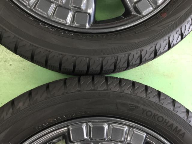 ☆バランス調整済みSET☆  三菱純正  デリカミニ Tpremium 純正ホイール  +  YOKOHAMA   iceGUARD iG70