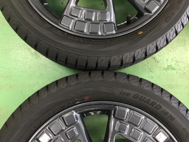 ☆バランス調整済みSET☆  三菱純正  デリカミニ Tpremium 純正ホイール  +  YOKOHAMA   iceGUARD iG70