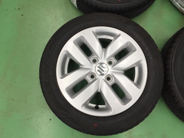 ☆バランス調整済SET☆  スズキ純正   スペーシア/MK53S 後期純正アルミホイール  +   ROADSTONE   Eurovis HP02