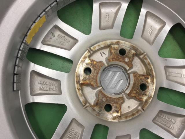 ☆バランス調整済SET☆  スズキ純正   スペーシア/MK53S 後期純正アルミホイール  +   ROADSTONE   Eurovis HP02