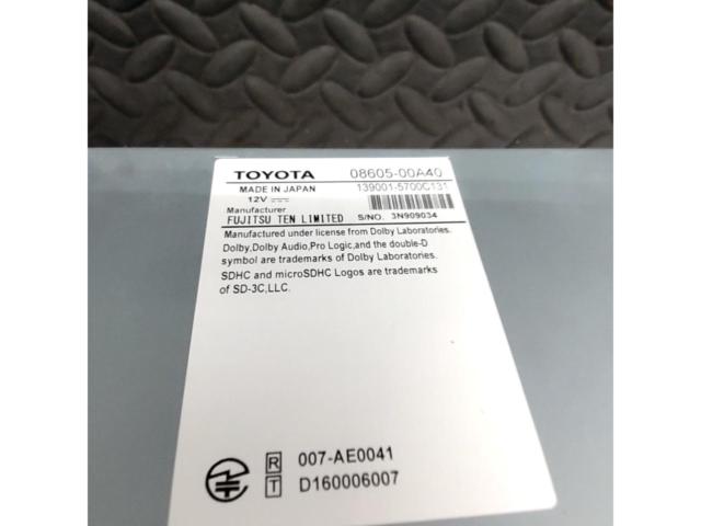トヨタ純正 NSZT-Y66T(08605-00A40)