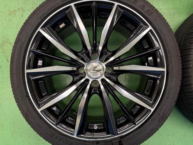 weds LEONIS  VX +GOODYEAR EfficientGrip Comfort 