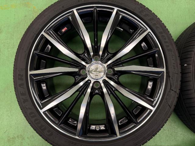 weds LEONIS  VX +GOODYEAR EfficientGrip Comfort 