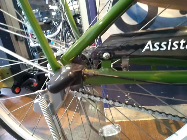 BRIDGESTONE A6SC11 Assista U STD 2021年モデル 26×1-3/8インチ 6.5Ah 内装3段変速 電動アシスト自転車 グリーン