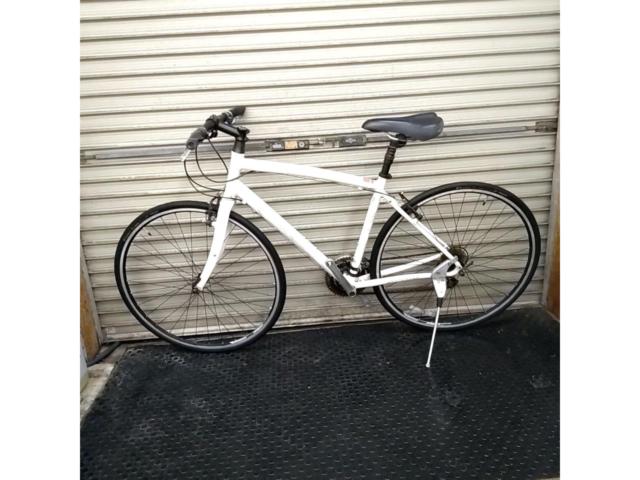 【わけあり現状販売】SPECIALIZED SIRRUS 700×28C 3×8S クロスバイク ホワイト メーカーサイズM