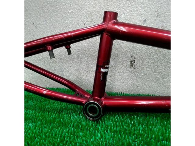 KINK BIKE CO CARVE 2015年モデル BMX16インチ用フレーム レッド