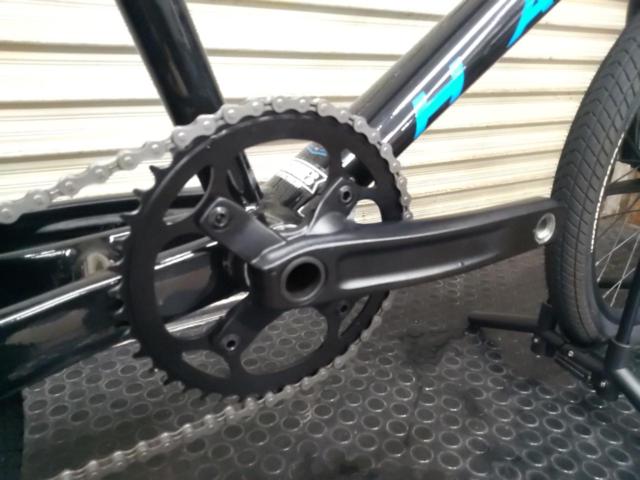 【わけあり現状販売】HARO RACE LITE PRO XL 20×1.75(406)インチBMX ブラック ※フロントブレーキ無しの為、公道走行不可(フォークに取付穴はあります)