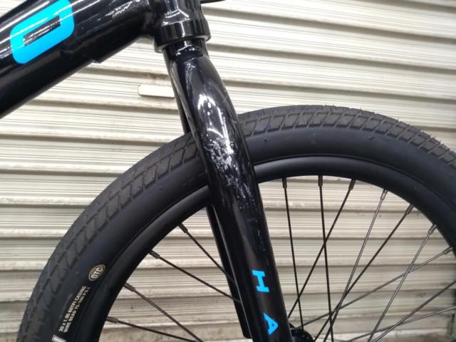 【わけあり現状販売】HARO RACE LITE PRO XL 20×1.75(406)インチBMX ブラック ※フロントブレーキ無しの為、公道走行不可(フォークに取付穴はあります)