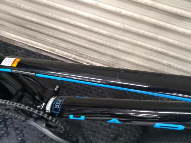 【わけあり現状販売】HARO RACE LITE PRO XL 20×1.75(406)インチBMX ブラック ※フロントブレーキ無しの為、公道走行不可(フォークに取付穴はあります)