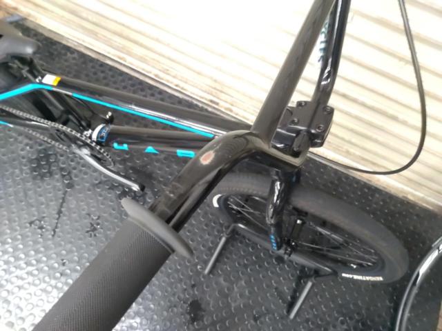 【わけあり現状販売】HARO RACE LITE PRO XL 20×1.75(406)インチBMX ブラック ※フロントブレーキ無しの為、公道走行不可(フォークに取付穴はあります)