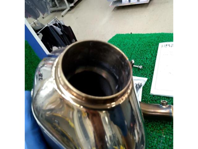 【YOSHIMURA】機械曲R-77Jサイクロン EXPORT SPEC 政府認証 X-MAXにて使用