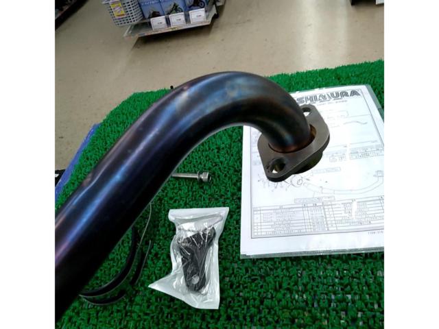 【YOSHIMURA】機械曲R-77Jサイクロン EXPORT SPEC 政府認証 X-MAXにて使用