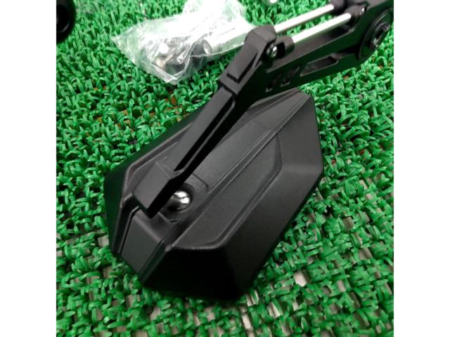 【KEMIMOTO】バーエンドミラー F0804-03006 ブラック