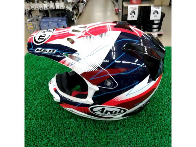 【Arai】VX-4SPL リゾリュート赤 オフロードヘルメット サイズL 59-60cm
