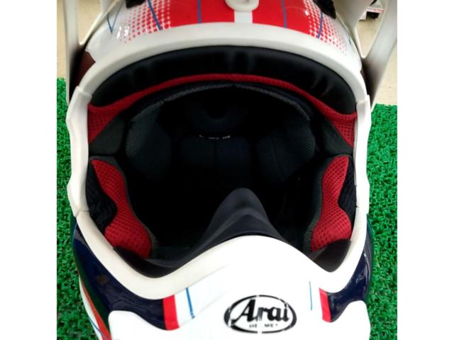 【Arai】VX-4SPL リゾリュート赤 オフロードヘルメット サイズL 59-60cm