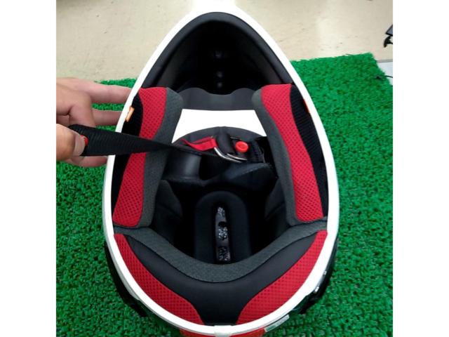 【Arai】VX-4SPL リゾリュート赤 オフロードヘルメット サイズL 59-60cm