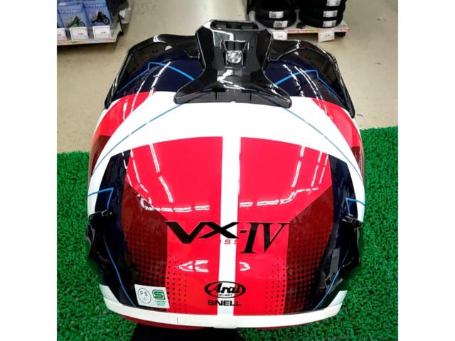 【Arai】VX-4SPL リゾリュート赤 オフロードヘルメット サイズL 59-60cm