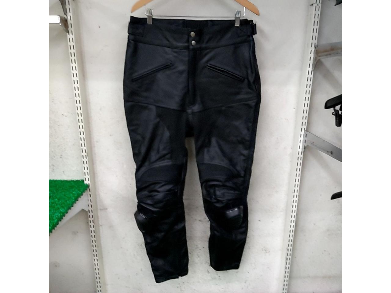 【メーカー不明】バンクセンサー付きレザーパンツ サイズ36
