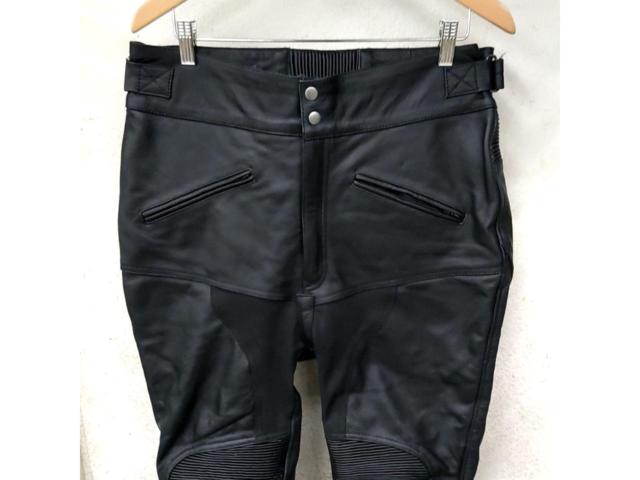 【メーカー不明】バンクセンサー付きレザーパンツ サイズ36