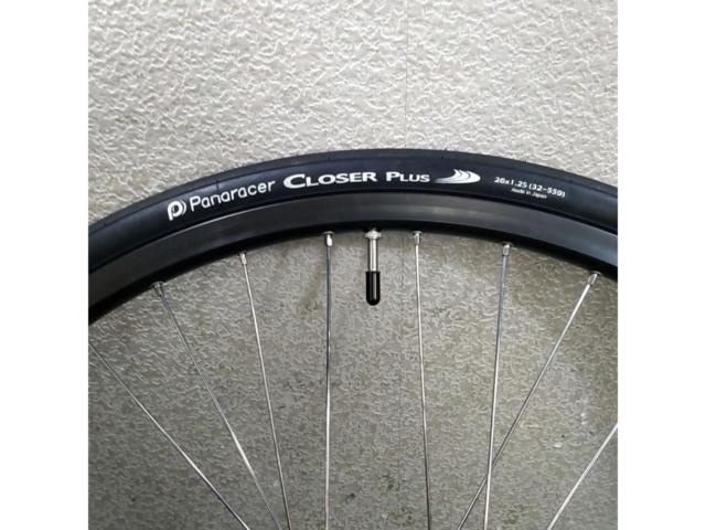 【手組み】NKコースターハブ×メーカー不明アルミリム 26インチ アルミリアホイール ブラック