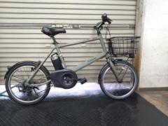 Panasonic BE-ELVS07G VELO-STAR 2019年モデル 外装7段変速 20×1.75インチ 電動アシスト自転車 カーキ