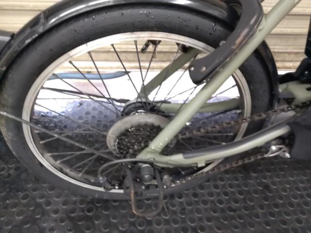Panasonic BE-ELVS07G VELO-STAR 2019年モデル 外装7段変速 20×1.75インチ 電動アシスト自転車 カーキ