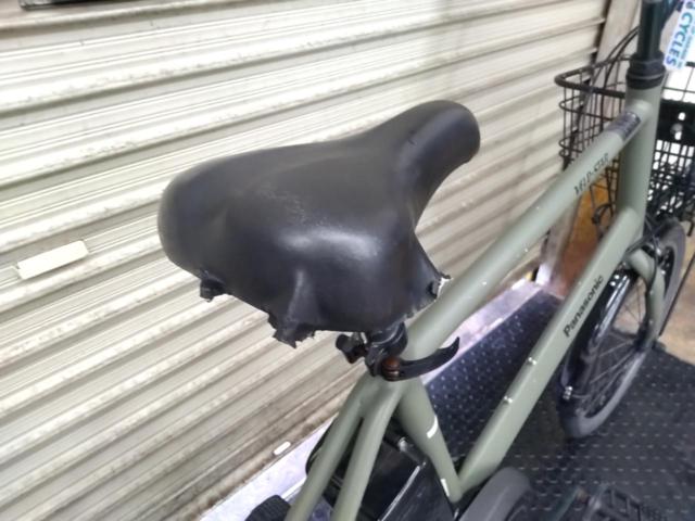 Panasonic BE-ELVS07G VELO-STAR 2019年モデル 外装7段変速 20×1.75インチ 電動アシスト自転車 カーキ