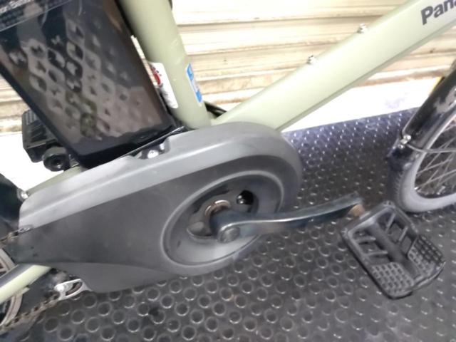 Panasonic BE-ELVS07G VELO-STAR 2019年モデル 外装7段変速 20×1.75インチ 電動アシスト自転車 カーキ