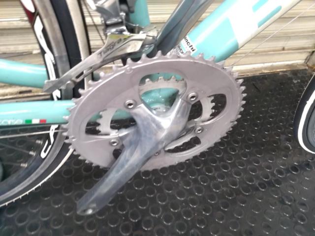 BIANCHI VIA NIRONE7 2×10段変速 700×25C アルミフレームロードバイク チェレステ
