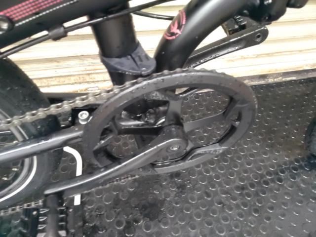 【わけあり現状販売】tern LINK C8 20x2.00インチ 外装8段変速折りたたみ自転車 ブラック