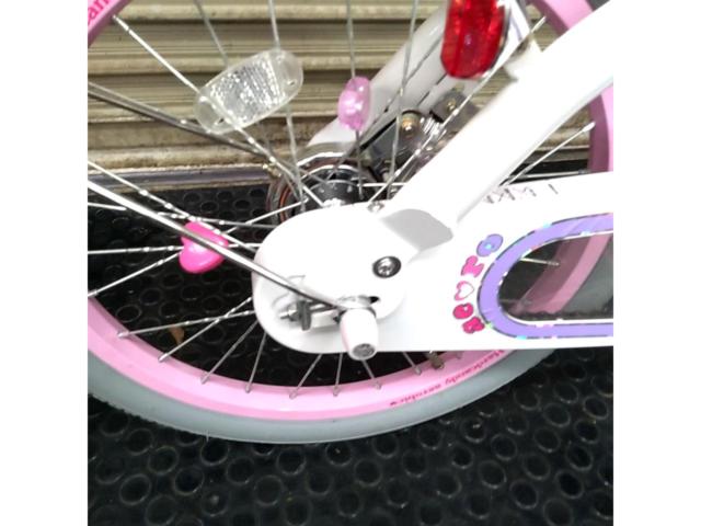 【玉越】HARD CANDY 18インチ シングルギア キッズサイクル パープル