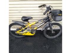 【メーカー不明】KENTO18 18インチ シングルギア キッズサイクル ブラック