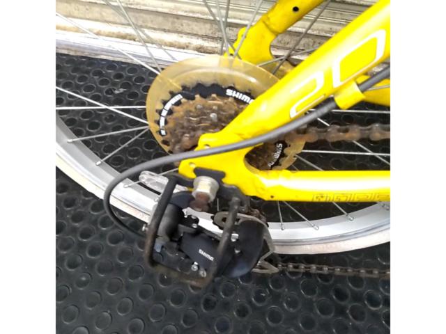 DOPPELGANGER 204 bellair 20x1.50インチ 外装6段変速折りたたみ自転車 イエロー