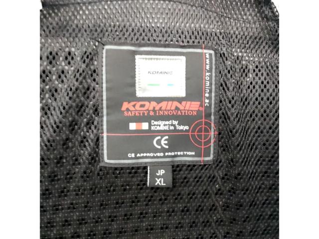 KOMINE07-128
Mesh jacket
Size XL