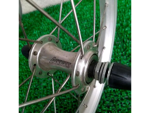 【ASSESS】 BMX 14インチ 前後アルミホイールセット