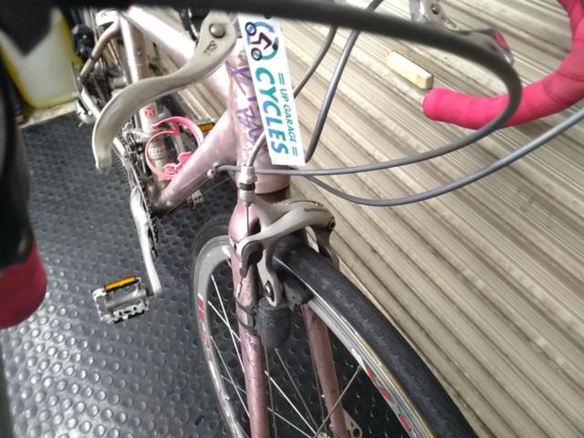 【コーダーブルーム】650×23C 2×9段変速 アルミロードバイク ピンク