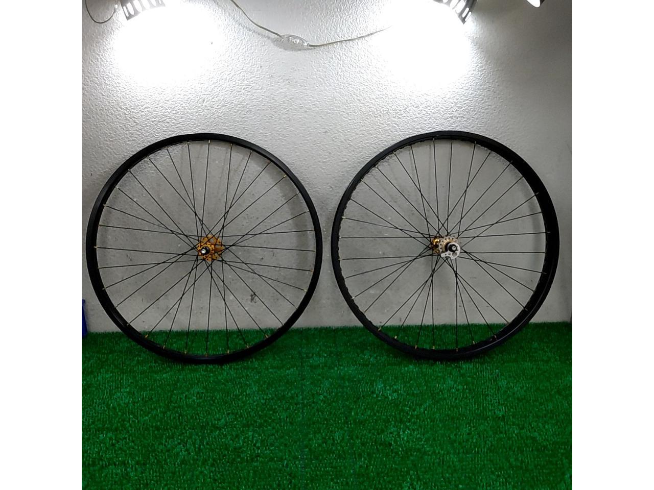 【ZHI】26インチ BMX用 アルミ前後ホイール
