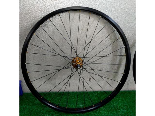 【ZHI】26インチ BMX用 アルミ前後ホイール