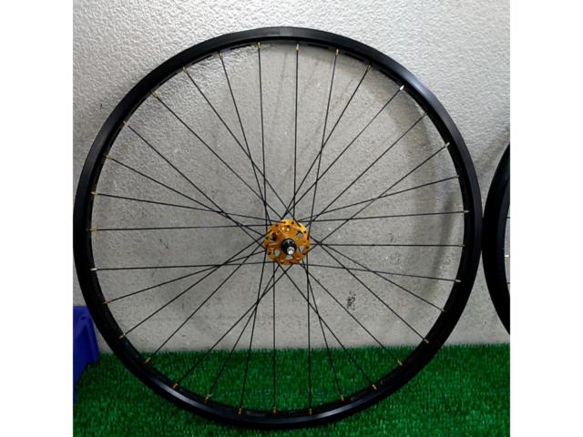 【ZHI】26インチ BMX用 アルミ前後ホイール