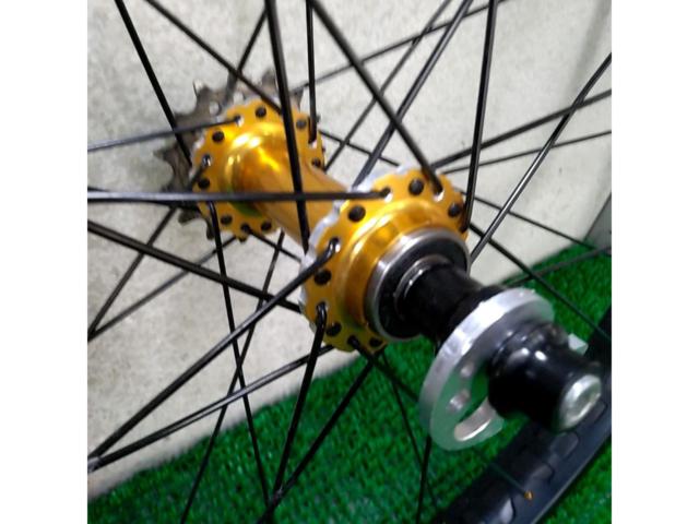 【ZHI】26インチ BMX用 アルミ前後ホイール