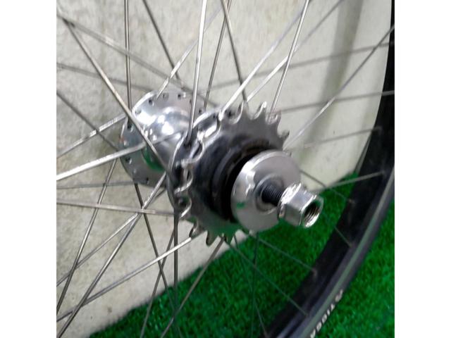【メーカー不明】24インチ BMX用 アルミ前後ホイール
