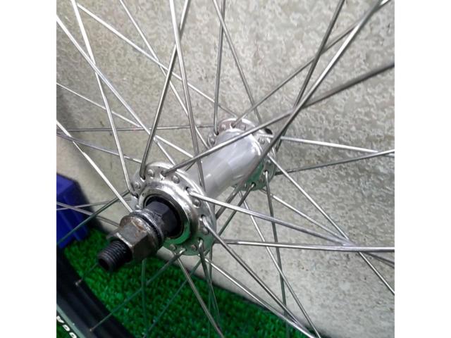 【メーカー不明】24インチ BMX用 アルミ前後ホイール