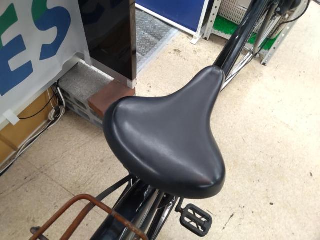 【わけあり現状販売】ダイニチ 27×1-3/8インチシングルギアシティサイクル ブラック
