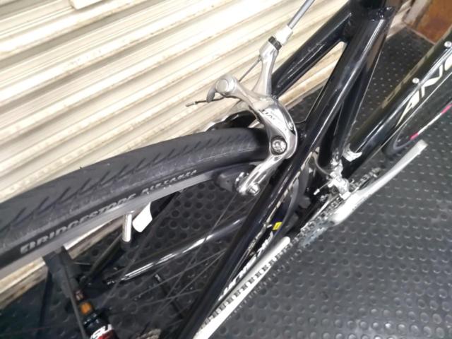 【わけあり現状販売】BRIDGESTONE SRA148 ANCHOR RA1000 年式不明 700×25C/2×9S アルミフレームロードバイク ※スプロケット10速です