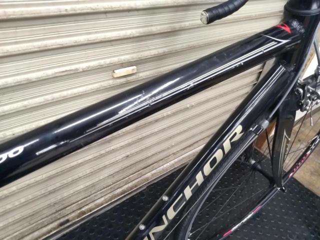 【わけあり現状販売】BRIDGESTONE SRA148 ANCHOR RA1000 年式不明 700×25C/2×9S アルミフレームロードバイク ※スプロケット10速です